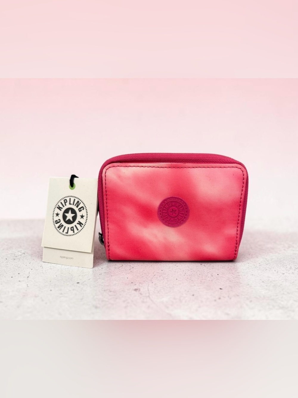 Kipling Women's Money Love RFID Wallet - Cloudy Pink